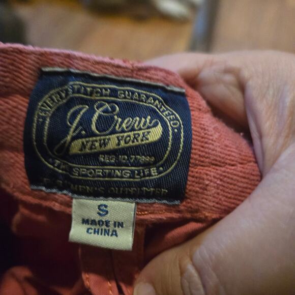 J.Crew Red Cotton Pull-On Shorts Size Small - Picture 7 of 8